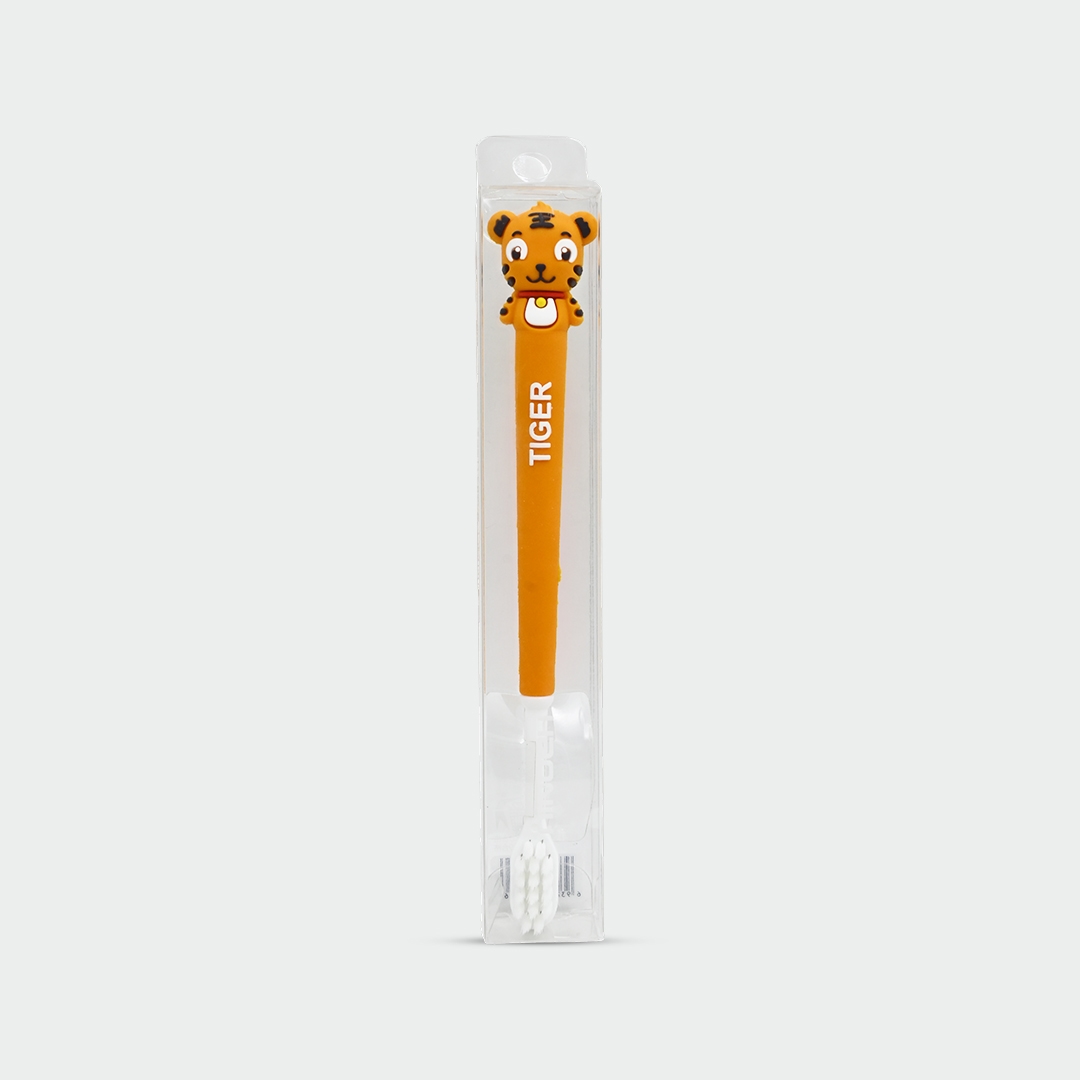 ProX Kids Cute 3D Animal Figures Toothbrush AB-2753_Orange