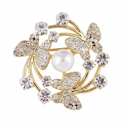 ProX Sparkling Butterfly Garden Brooch_BR-403-5_img_0
