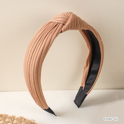 ProX Ribbed Knit Top Knot Headband B-602-13_img_0