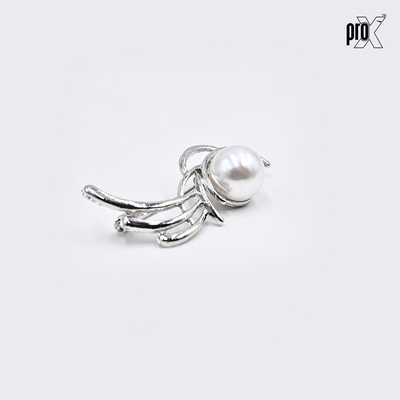 ProX High Quality  Brooch_BR-403-2 Ash Color_img_2