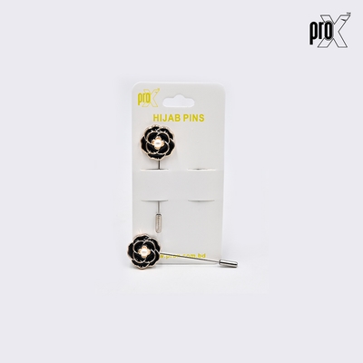 ProX 1 Pair Stick Hijab Pin_HP-501-1_Black_img_1