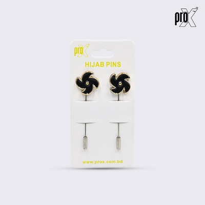 ProX 1 Pair Stick Hijab Pin_HP-501-2_Black_img_0