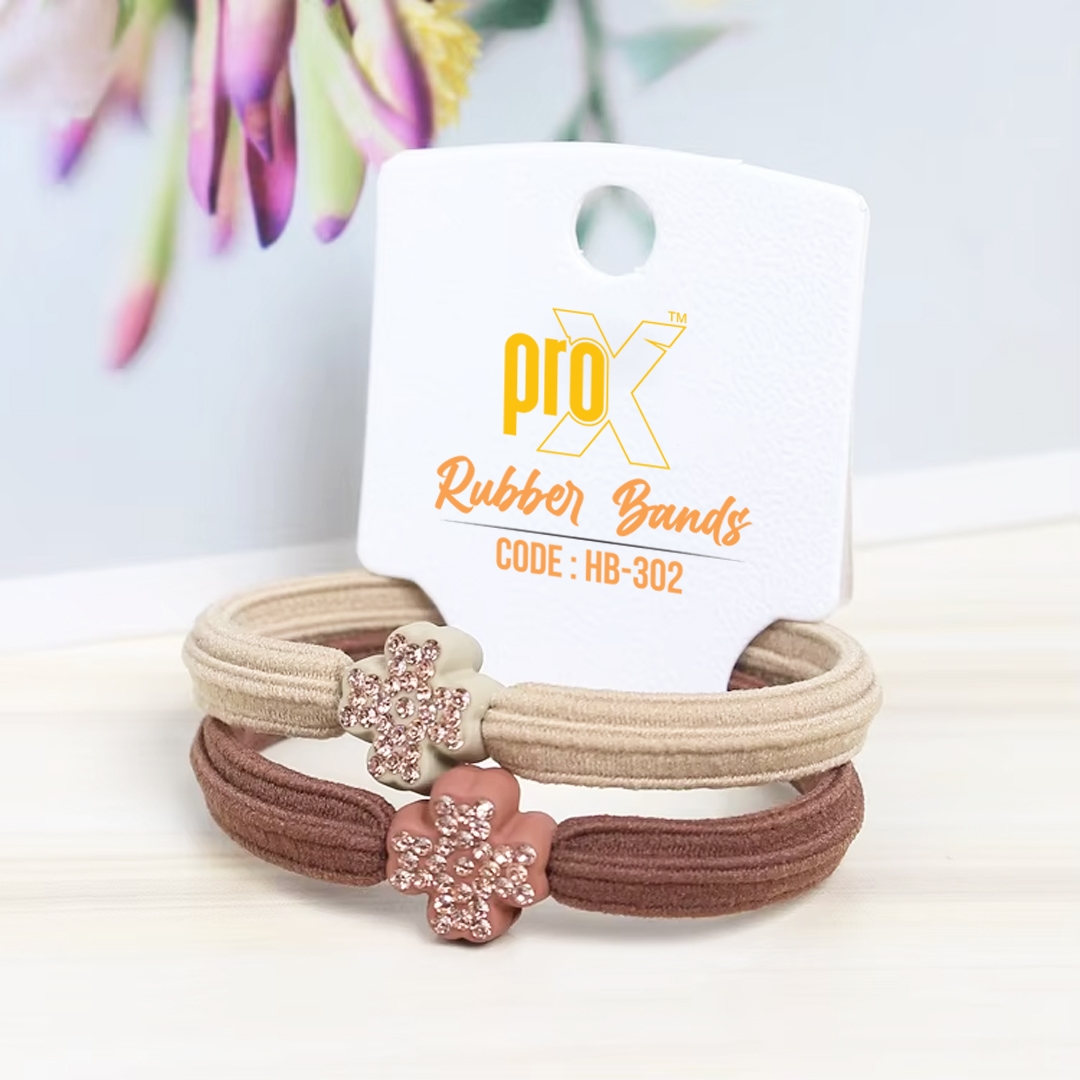 ProX Hair Haven Hair Band For Women HB-302-18 ( 2pcs ) Multi-Color