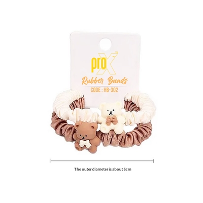 ProX Hair Haven Hair Band For Women HB-302-19 ( 2pcs ) Multi-Color_img_3