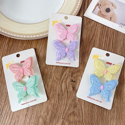 ProX Hair Clip For Women HC-202-15 ( 2pcs ) Multi-Color_img_1