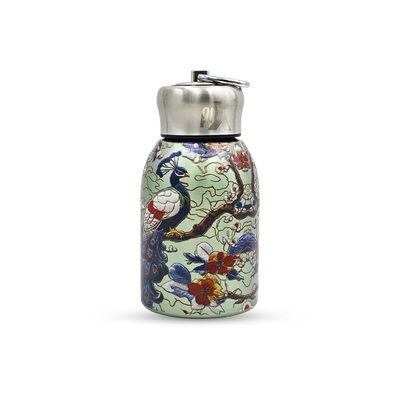 300ml High Quality SS Thermos Water Bottle – WB-2609 Peacock ( Pest )_img_0