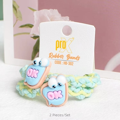 ProX Hair Haven Hair Band For Women HB-302-14 ( 2pcs ) Multi-Color_img_1