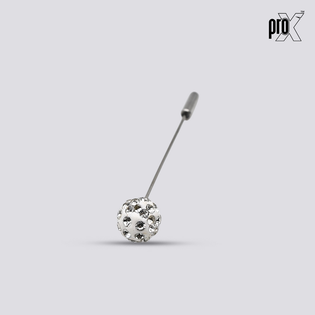ProX 1 Pair Stick Hijab Pin_HP-502-1_Silver Color