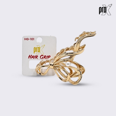 ProX Elegant Hair Grip for Women HG-101-11_Golden Color_img_0